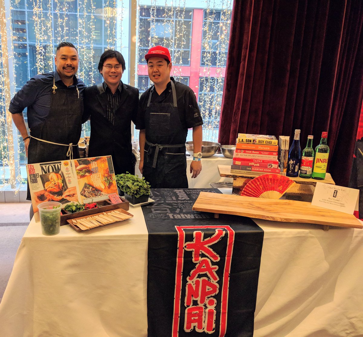 Chef Trevor Lui of Kanpai Snack Bar at Taste Canada Awards Gala in Toronto