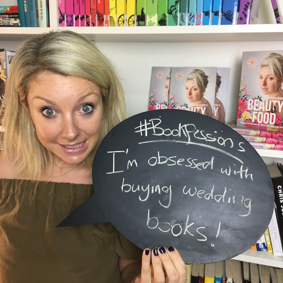 book_world's tweet photo. We love your #Bookfession @yummololaberry but do you know what we love more? That #BeautyFood is out TODAY -- https://t.co/nQomB8tdz6 https://t.co/ezq5e9ksFj