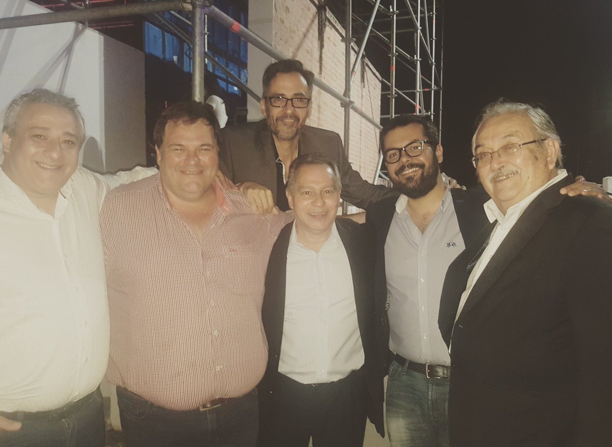 Con los Intendentes Guex, Carrara, Bodnarzuk, <a href="/JuanJoseBergia/">Juan Jose Bergia</a> , y <a href="/DanielChorvat/">daniel chorvat</a> , en el 83 Aniversario de Los Frentones.