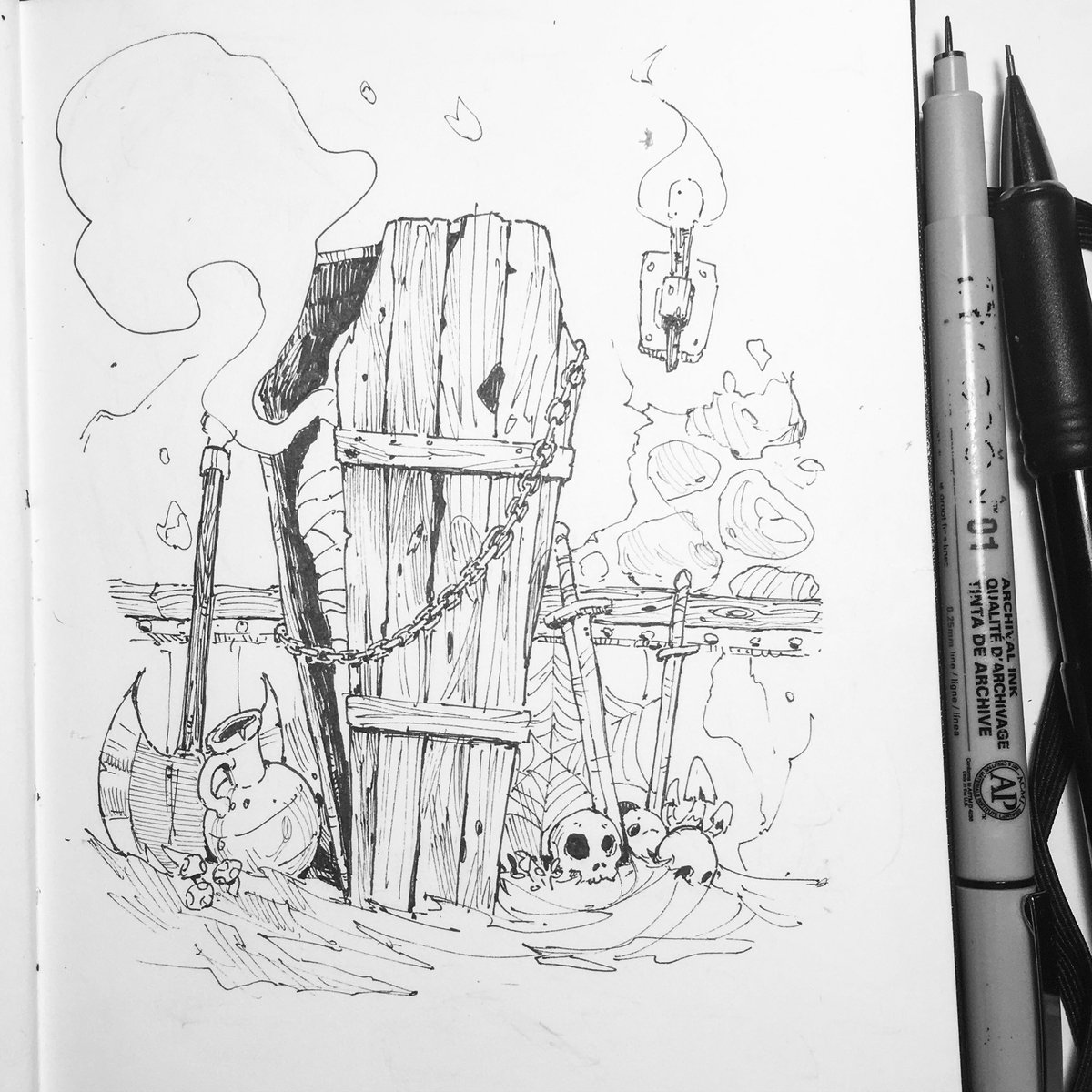 another #inktober dump. one more day to go :D 