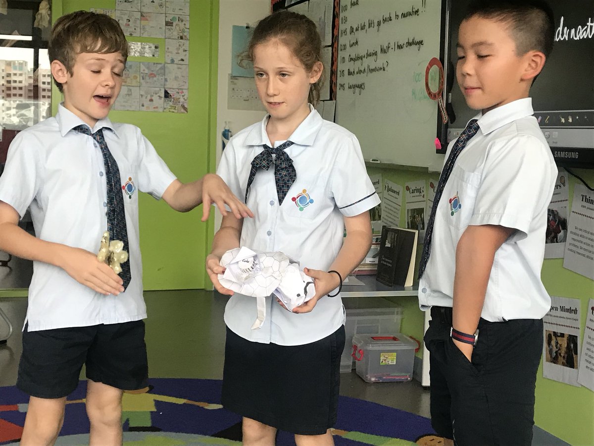 G5_2GWA's tweet photo. Sharing creative concepts as the final part of the 1 hour challenge for the WWF interview scenario. #GWAinspire #GEMSinspire @paulwork14 https://t.co/dIlgg9I1Zc