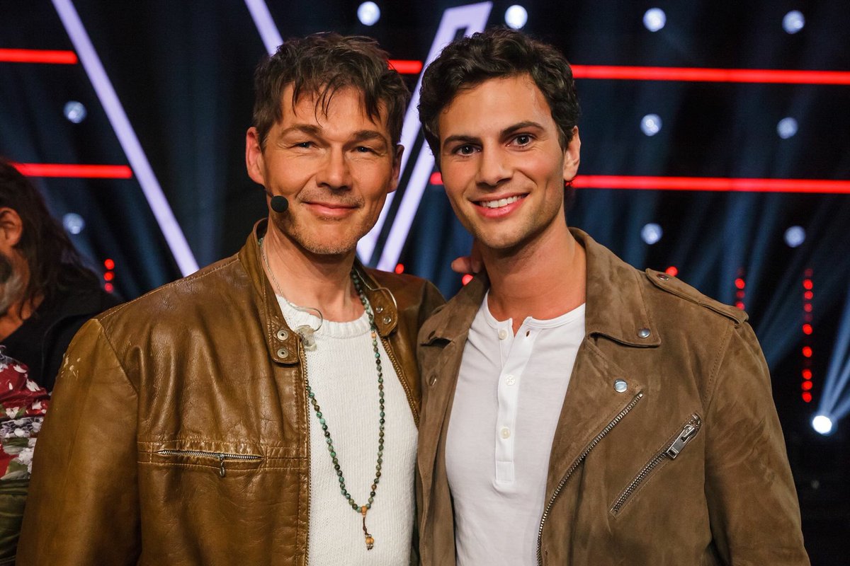 Morten and Sebastian, Friday night's live dual winner on @TheVoiceNorge