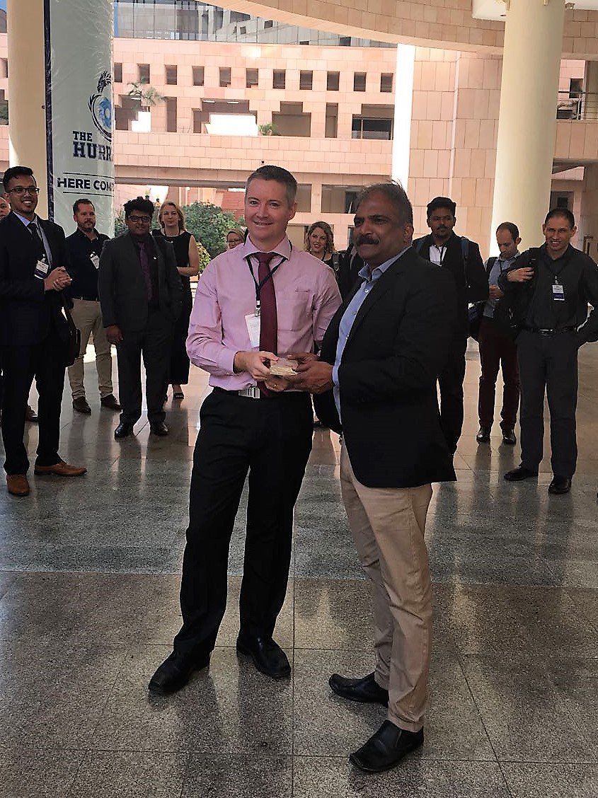 DeakinAdmission's tweet photo. #DeakinMBA students received a warm welcome at @ISBedu yesterday. We thank them for hosting us :) https://t.co/kUaMIBxAq7