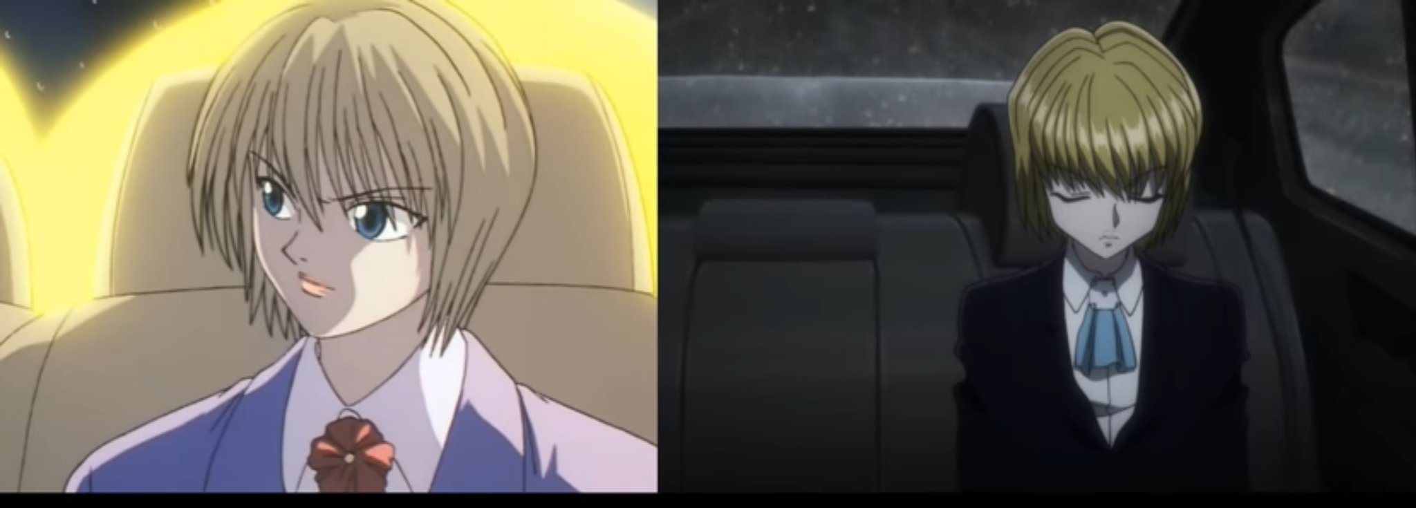 Hunter x Hunter 1999 vs 2011 Comparison - Kurapika's Bidding War 