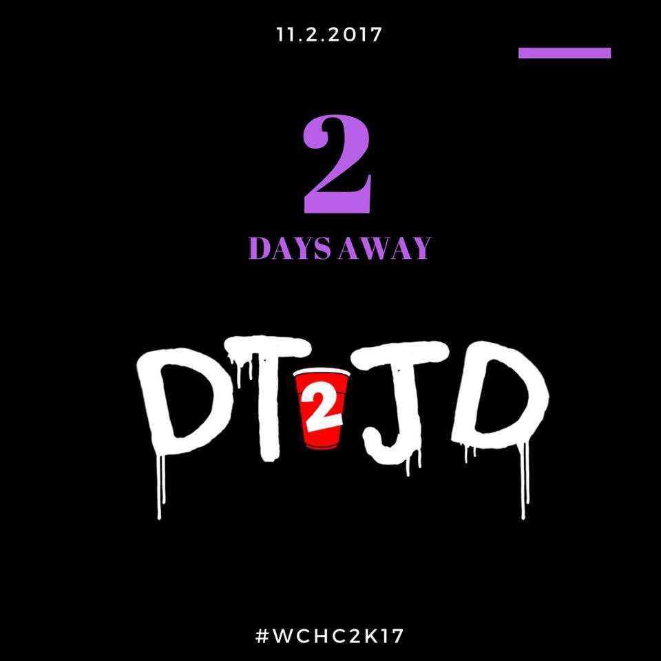 DJSAMP318's tweet photo. @JazmonRenae #DTJD2 #DontThinkJustDrink2 is ONLY 2 DaysβΌοΈ#WCHC2K17 Official Homecoming KickOff Party πππΎ https://t.co/QmOHtH6fFz