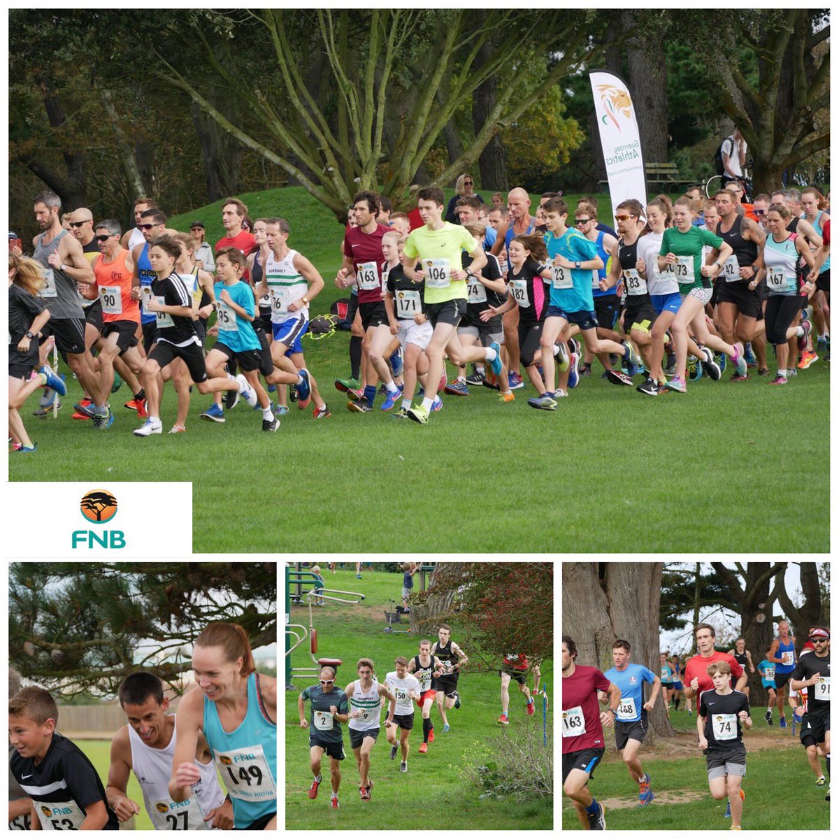 GsyAthletics's tweet photo. All ages : All standards : Get involved. FNB Cross Country Race 2.  Sat Nov 4th L’Ancresse Stonecrusher. https://t.co/wYLTXqSRCh https://t.co/j9OAizlbtj