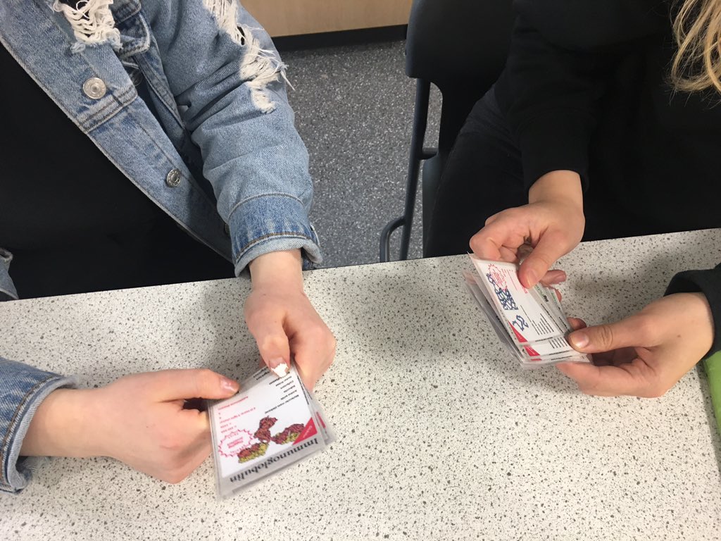 millburnbio's tweet photo. #protein top trumps for the Nat 5 biologists this afternoon! https://t.co/XSwKqOrT7B