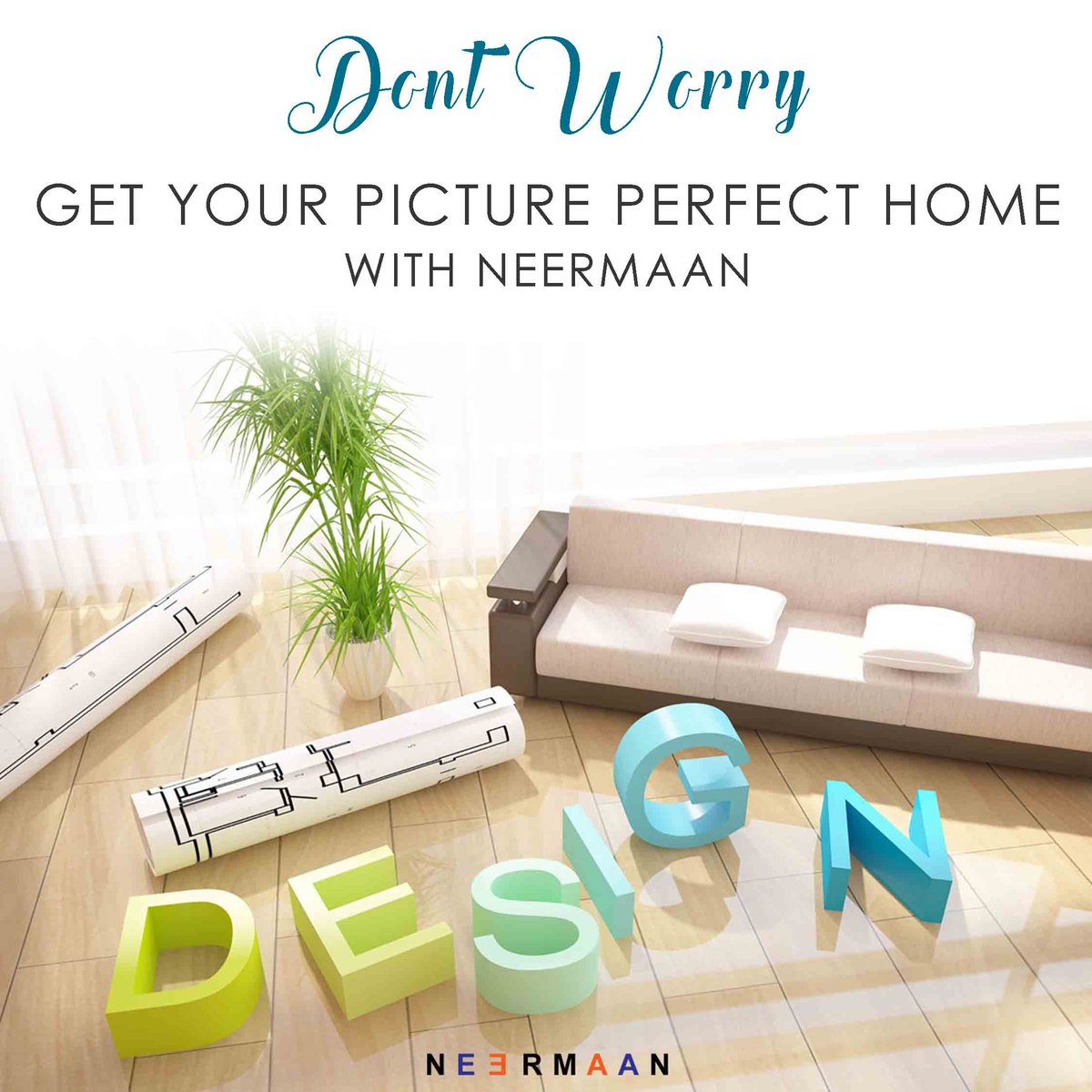 NEERMAANdesign's tweet photo. Get your dream home designed by NEERMAAN's DREAM TEAM comprising of the talented and creative interior designers and architects. Call us on 7506665353 to book an appointment.
#NEERMAAN #webuildyourdream #onestopsolution #design #execution #materialsupply #home #dreamteam https://t.co/YuODYfAHIg