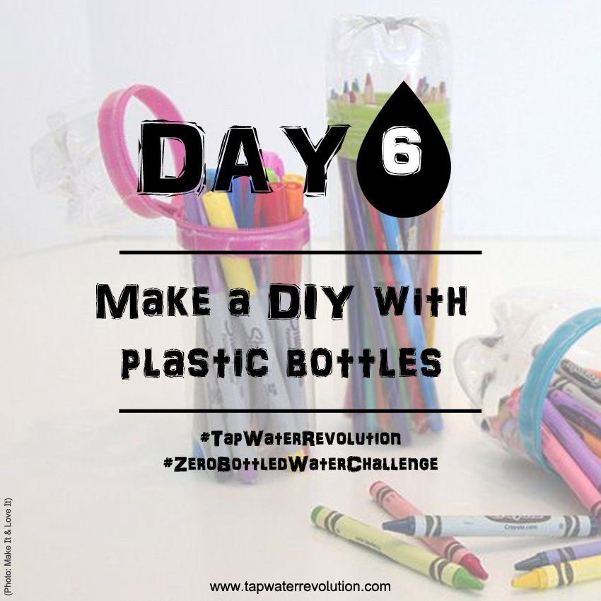 Day 6 of #Challenge! Getting #Creative for the #Environment. Start a #DIY project with plastic bottles. #Mauritius #Sustainability @HCCanZA