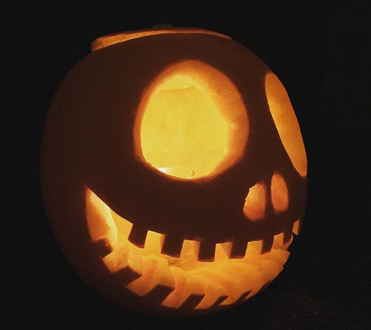 DebaereUk's tweet photo. We love this hand carved pumpkin by one of our talented graphic designers  #HappyHalloween https://t.co/I9MasosNGv