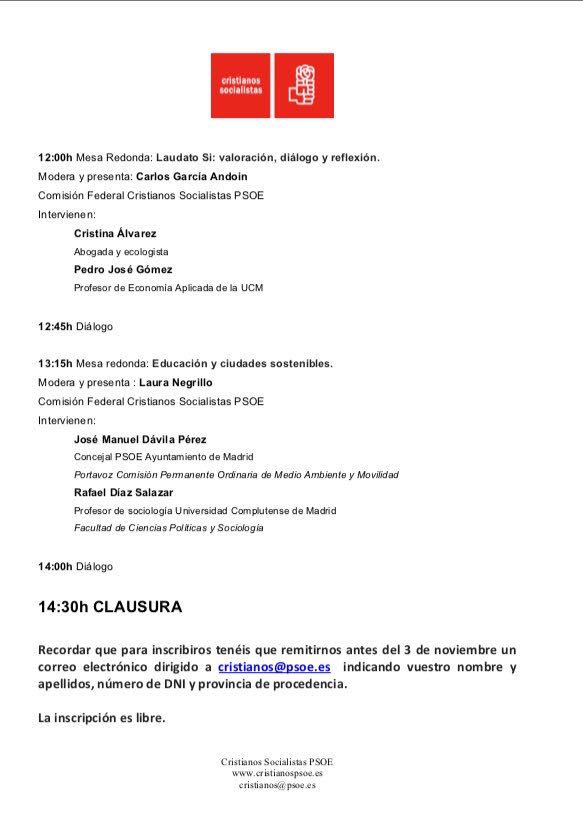 jcarlosglez1's tweet photo. Conoce el PROGRAMA. #4nv : ¡APÚNTATE! ¿A qué esperas? #ConvencionCrPSOE2017 @CristianosPSOE https://t.co/j60qSUi6If vía @psoe #Ecologia https://t.co/tzt4ibomCM