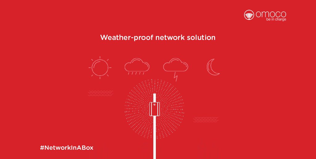 omocogsm's tweet photo. Omoco’s robust #NetworkInABox provides seamless network connectivity even in worst weather conditions. 
Know more: https://t.co/QmNdbbhuvv https://t.co/3brf1eLFkj
