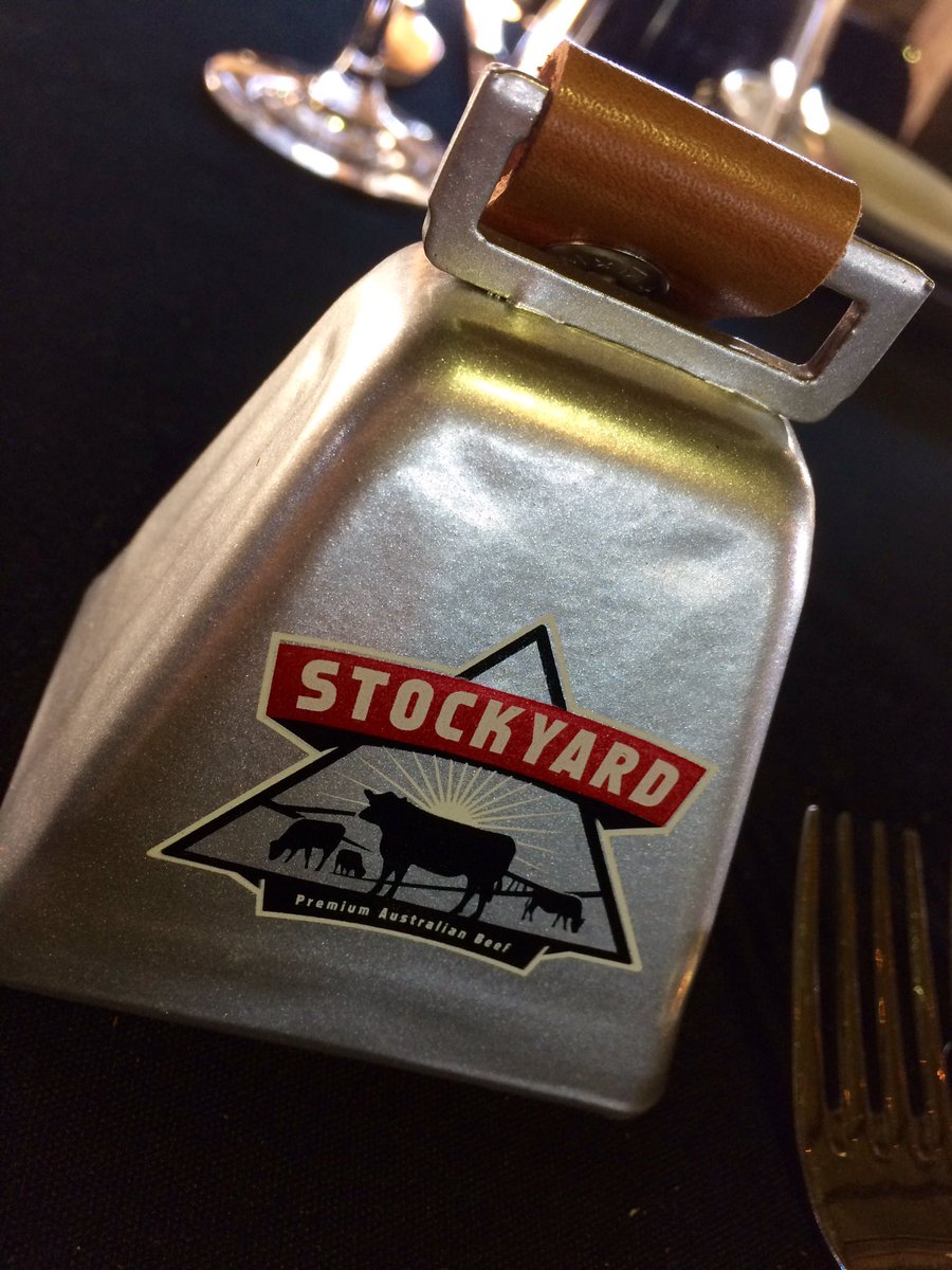 endofthebitumen's tweet photo. Delighted to be back #ontheboards at a very special #celebration for the #HartFamily #StockyardBeef - taking our best #beef to the world https://t.co/UPyPZJSoRL