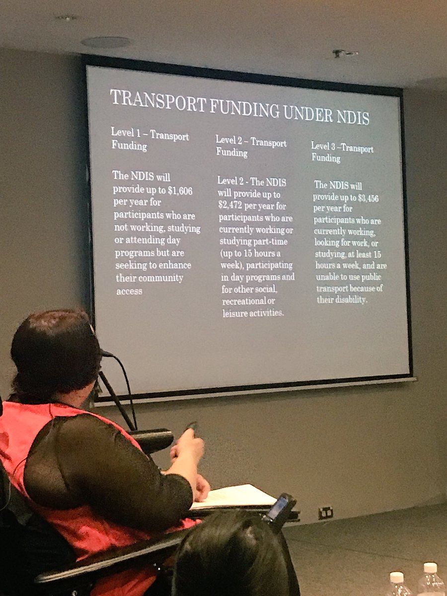 nswtaxi's tweet photo. Thank you to Nina Crumpton, Support Coordinator for #MSau on her inspirational talk on how to implement @NDIS for those in need of transport https://t.co/a9Mah76lif