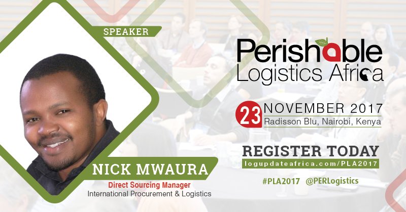 PERLogistics's tweet photo. .@nickmwaura from @IPL_limited speaker at @PERLogistics
#PLA2017 #coolchain #PerishableLogistics
https://t.co/zlyF3giCoj https://t.co/rmXGTiEKZm