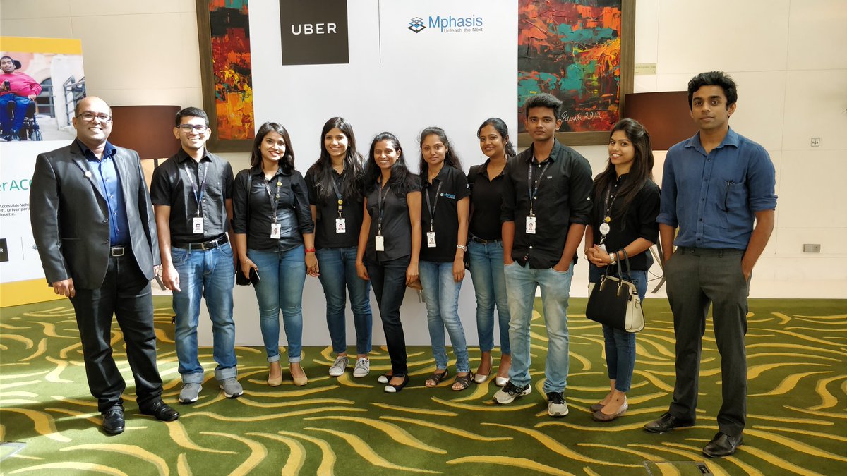 AnoopKumarPL's tweet photo. BangaloreWyders #MphasisUberPartnership for people with special needs @MphasisCareers @LifeatMphasis #Mphasiscsr @MeenuBhambhani https://t.co/e8v7H3CQ2n