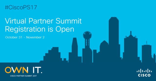 LogicomDisti's tweet photo. Just because you can't be in Dallas doesn't mean you have to miss out on #CiscoPS17! Register to tune in virtually: https://t.co/aHg0e3lAVs https://t.co/0g6sGny83O
