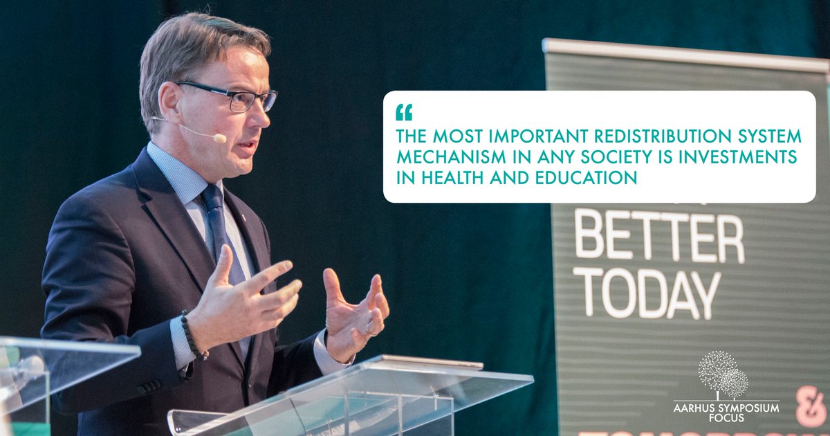 AarhusSymposium's tweet photo. @christianfbach, Former UN Under-Secretary-General, stressed the importance of increasing equality at #ASFocus2017. https://t.co/U5z39Ijd1y