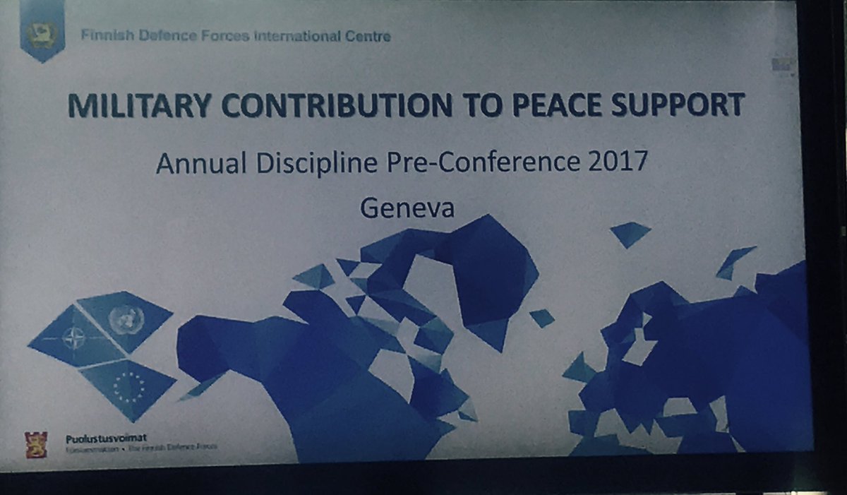 ellunorva's tweet photo. How to enhance interoperability and coherence among International peace operation trainings? #Nato #globalprogramming #fincent https://t.co/c76jeUvybz