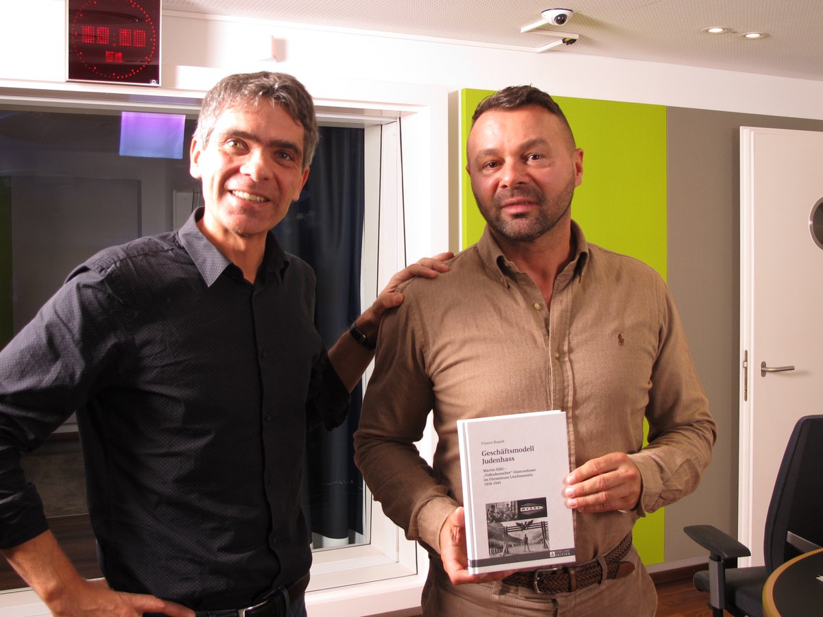 «Martin Hilti war ein bekennender Nazi» Gespräch mit Franco Ruault über sein neues Buch «Geschäftsmodell Judenhass». srf.ch/news/regional/…