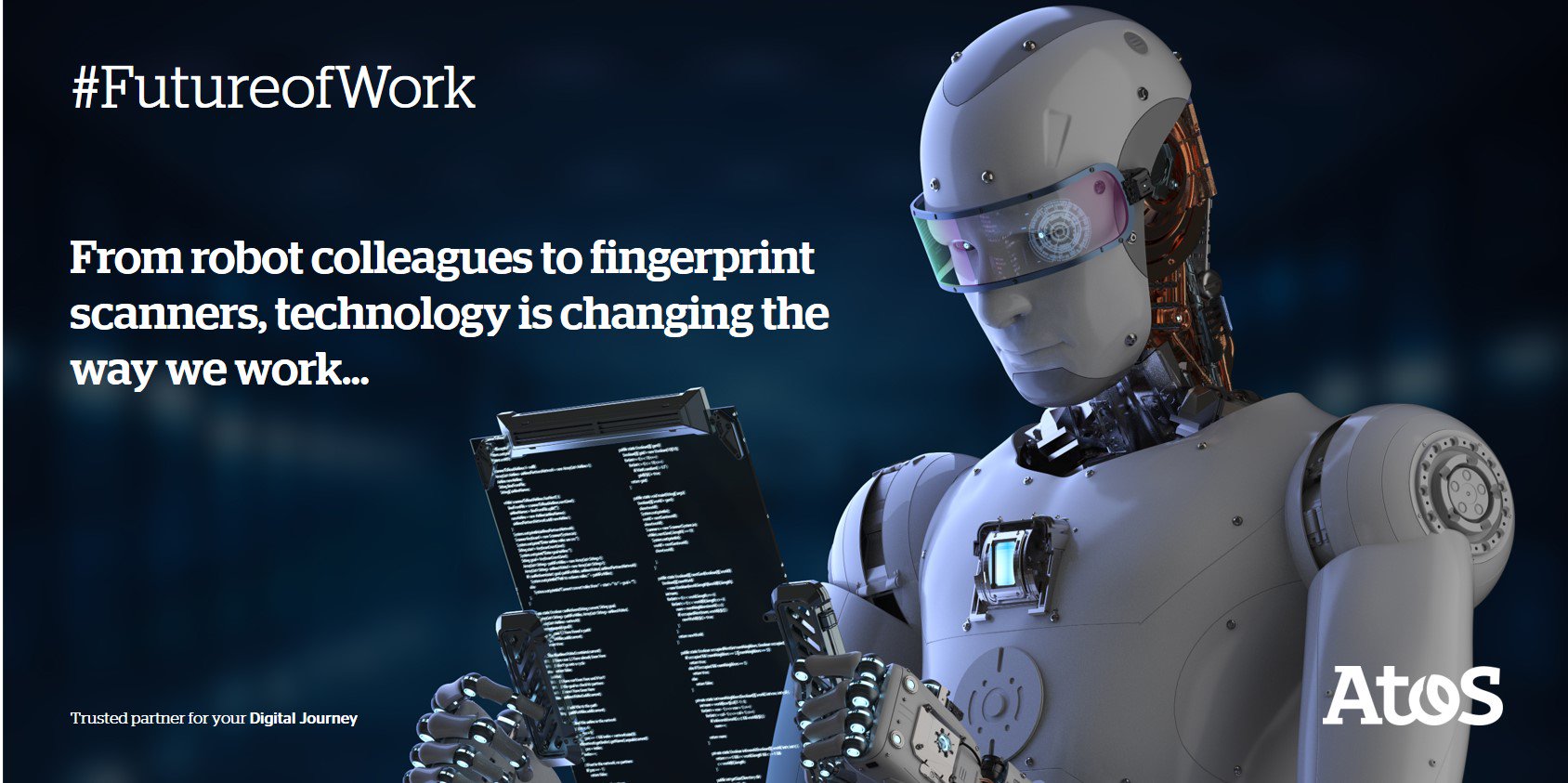 Atos on Twitter: "From robot colleagues to fingerprint scanners,  @MarianneHewlett explores the #FutureofWork #infographic  https://t.co/7ZAUFrKKxJ https://t.co/gsz5vClkhc" / Twitter