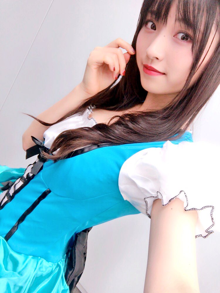 Yuriya Rose A Real この前のチキンパーティーじゃねえよ の衣装 マネージャーさんがねメンバーに合いそうなの選んでくれたんですが こうゆうの初めて着ました 笑 チキパ ハロウィン ドンキ リボンプリンセス 鈴木友梨耶
