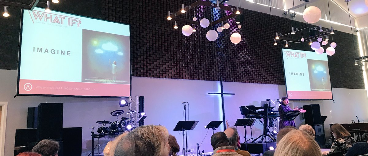 timb_89's tweet photo. ‘Imagine a place where inclusion is natural, not extraordinary. Where the kettle is always on’ #WhatIf - @revjoannecox at #NavChange17 https://t.co/q2mHOh8ysI