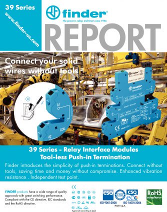 39 Series - Relay Interface #Modules Tool-less Push-in Termination catalogindustry.com/en/Document/32…