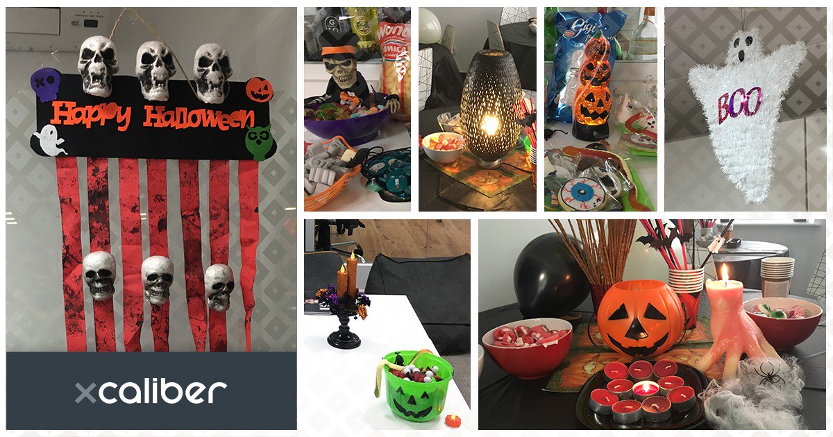 Ghoulish goings on at the XCaliber offices today....Happy #Halloween!