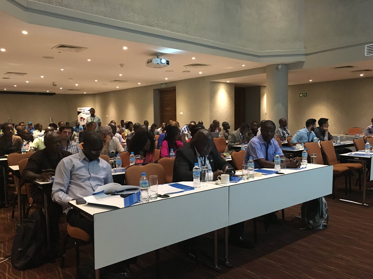 Great 2 day  #solarpumping awareness seminar with over 100 people present from government, NGOs and commercial businesses in #sierraleone