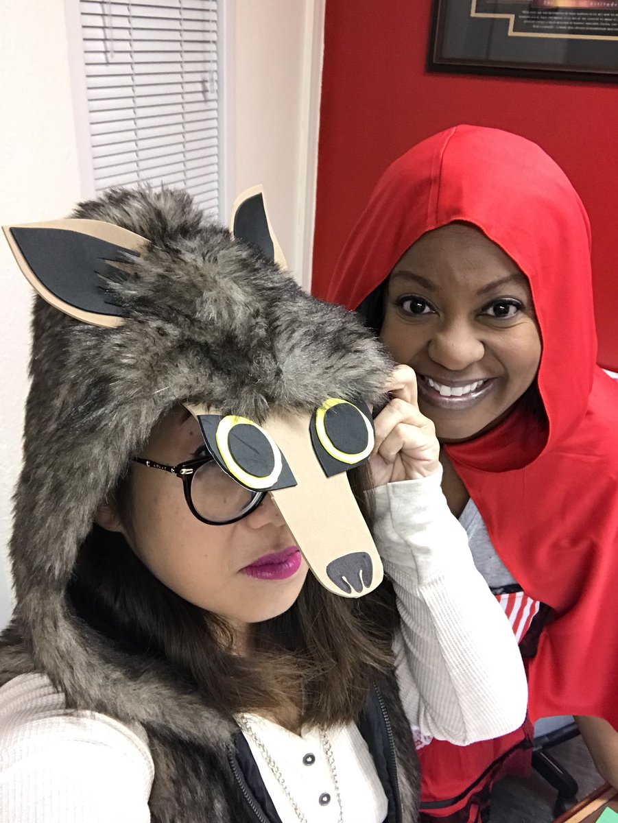 tvo_tweets's tweet photo. Red Riding Hood doesn’t look one bit afraid of the Big Bad Wolf! https://t.co/NEdtdj3wGH