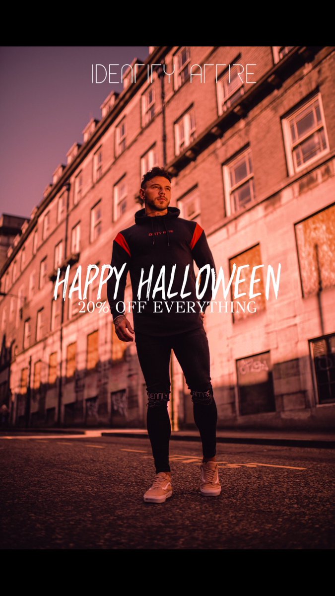 IdentityAttire's tweet photo. 🎃 HAPPY HALLOWEEN 🎃

AN EXTRA 20% OFF EVERYTHING 👻🦇

Enter: HALLOWEEN at checkout 

https://t.co/igdVkwCns9 https://t.co/4BGfS3rQeJ