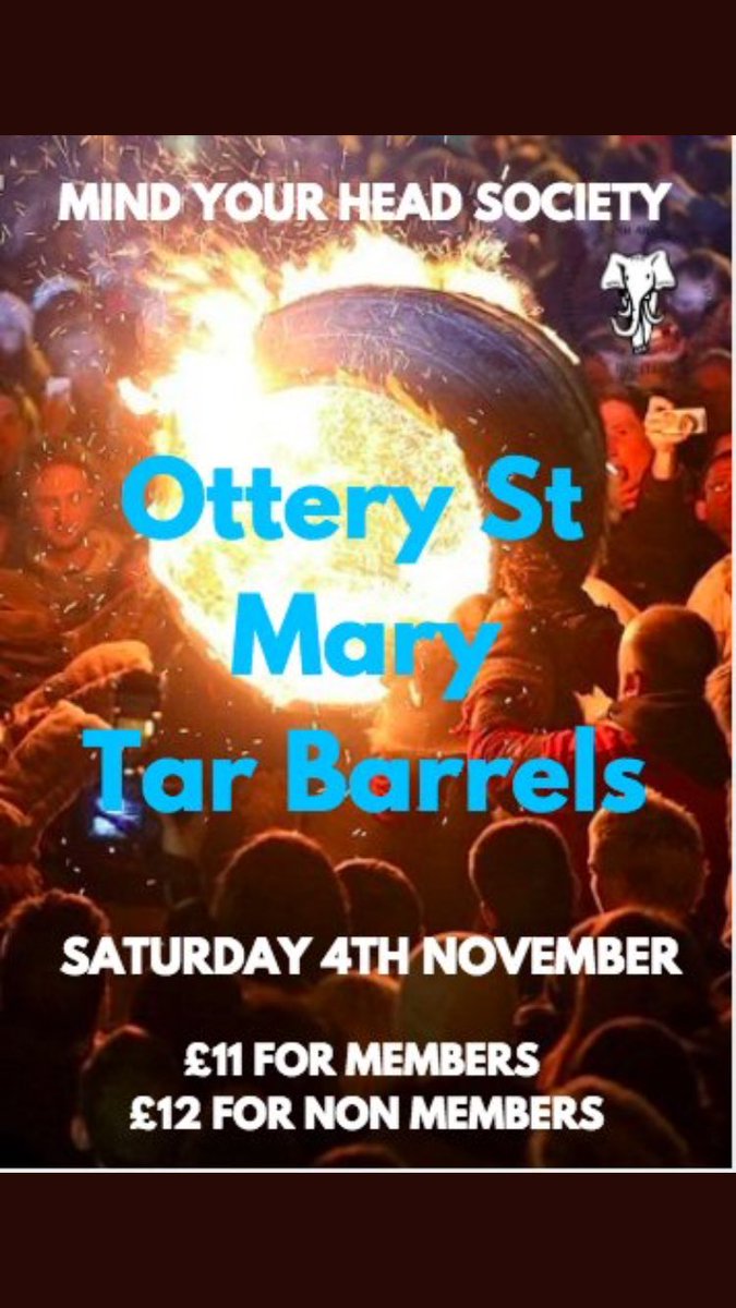 Hello everyone! You can still buy Ottery St Mary tickets for Saturday on the Guild Website or we are in DH1 today selling tickets until 3pm!
