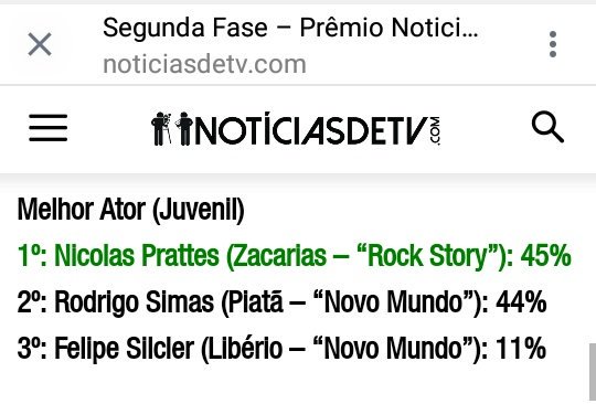 NewsNicolasBr's tweet photo. Nicolas Prattes ganhou o prêmio Melhor Ator Juvenil do @onoticiasdetv 
@nicolasprattes VOCÊ MERECE!
Grata as nossas parcerias e as Nickers ❤ https://t.co/PHJNEkUjRt