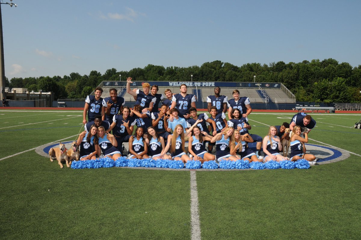 PopeFootball's tweet photo. 🎓Its Sr week!! 🎓Last home game and we can extend season with a W.
Lets send off this special class in style
#ThankU2018 #popefamily https://t.co/EFDDwYcamg