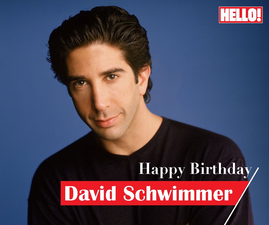 HELLO! wishes David Schwimmer a very Happy Birthday   