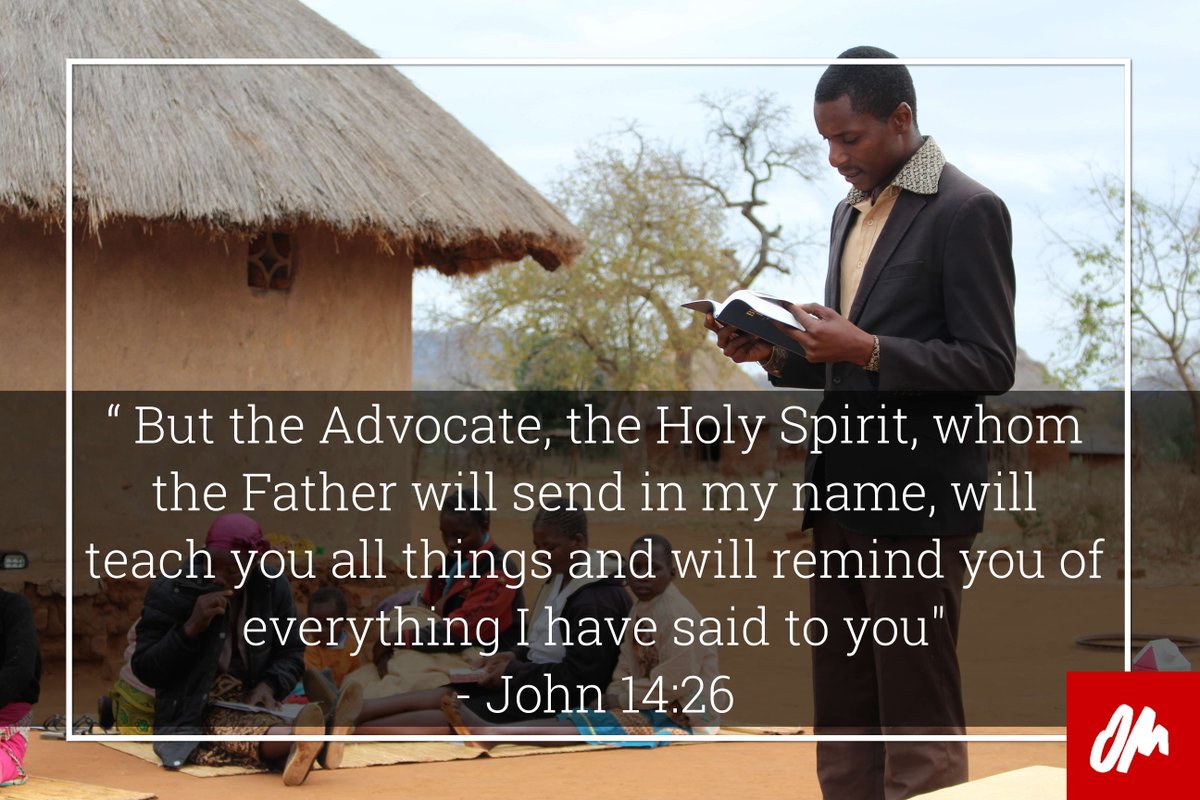 OMZimbabwe's tweet photo. "The Holy Spirit... will teach you all things and remind you of everything I have said to you." #transformationtuesday #omafrica #omzimbabwe https://t.co/5COLgMYMSZ