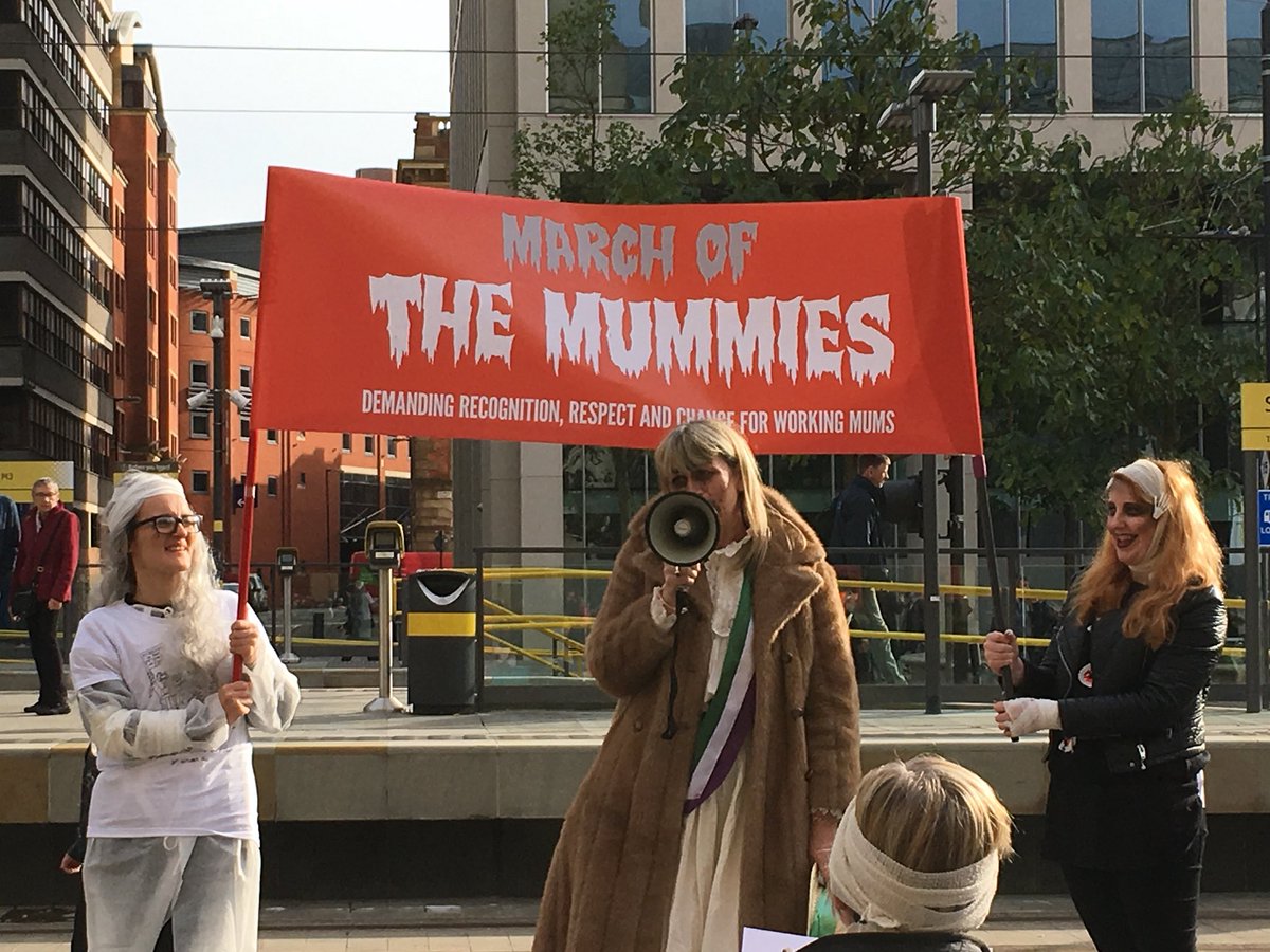 wepmanchester's tweet photo. Our voices were loud and clear in #Manchester on this day last year #maternity #equality #WorkingForward @EHRC #MarchoftheMummies https://t.co/XPWi9D9sje @PregnantScrewed