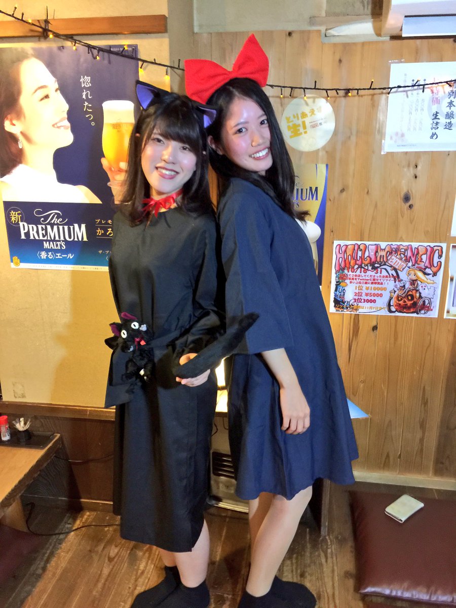 Gonzou0084's tweet photo. ハロウィンピックエントリーNo.7音楽科girlsの皆様です！みなさん！目の保養のお時間ですよ〜笑！可愛らしい仮装でご来店いただきました！雰囲気もとってもふわふわしてて着ている仮装とのシナジーがハンパなかったです！そりゃ似合わないはずがない笑
それでは皆さんRTどーぞー(￣∇￣) https://t.co/RXn71XX3Aw