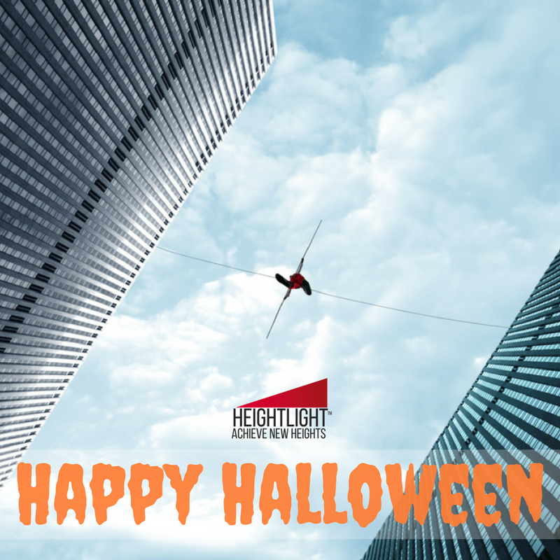 HeightLightTech's tweet photo. Scary Height Fact ... the highest tightrope walk was 3,303m above sea level. https://t.co/SxyL6w108W #AchieveNewHeights #Halloween #Scary https://t.co/2N9vgH6v4p