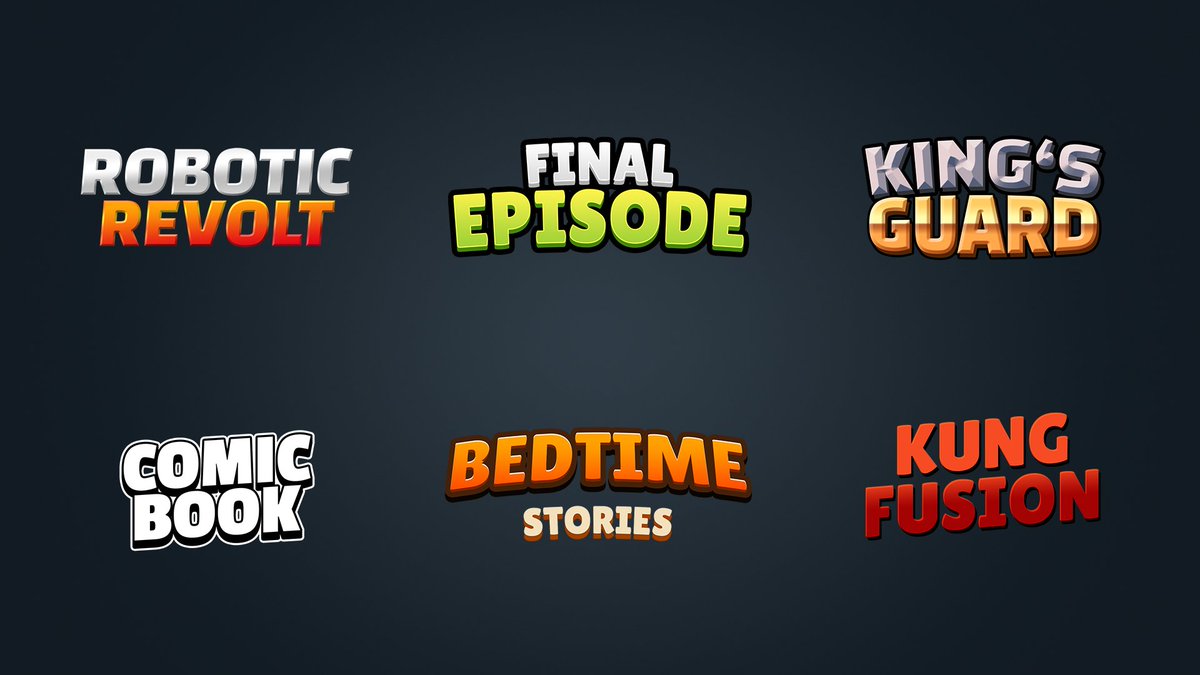 Unruly Games A Couple More Photoshop Logo Templates Completed Coming Soon Gamedev Indiedev