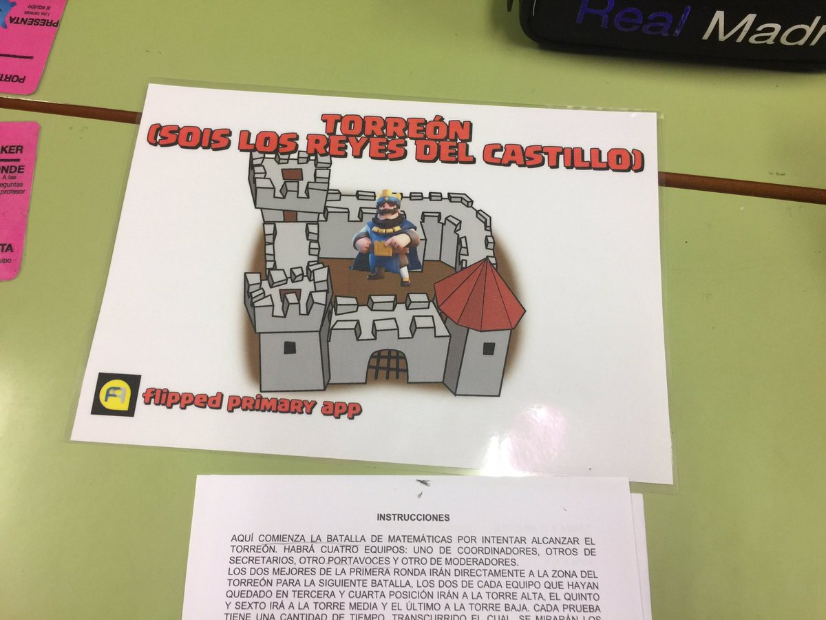 flipped_primary's tweet photo. Hoy hemos realizado nuestra 1ª batalla de Matemáticas con la gamificación de #MathRoyale y por #cooperativo nervios, tensión y resultados + https://t.co/86pQ0P6g85