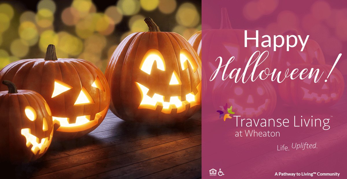 Trick or treat?! 🎃  Happy Halloween from #TravanseLivingAtWheaton! #Halloween2017