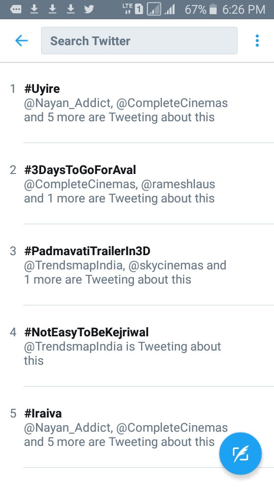 itzMersalsiva's tweet photo. #Uyire trending 1st place 😎😎

@Siva_Kartikeyan  @24AMSTUDIOS  @anirudhofficial 

THALA STYLE LA SOLLANUMNA 

IT JUST THE BEGINNING!!! https://t.co/LHUi8PqeeE