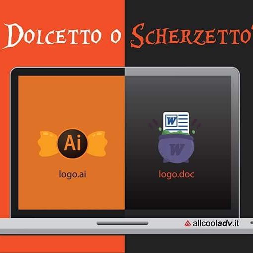 mvgrafica's tweet photo. #dolcettoscherzetto #Halloween2017 #robadagrafici #logo #GraphicDesign https://t.co/YlUyQZbj46