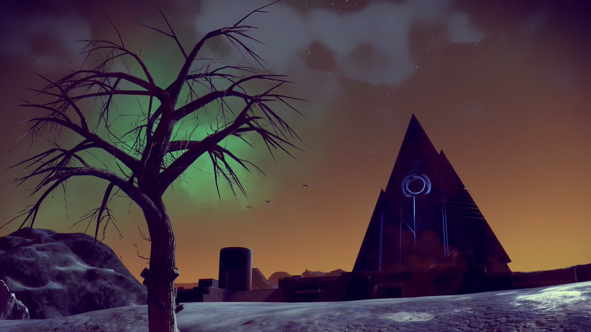 PeaceHooligan's tweet photo. BOO! Happy Halloween! Here, have some spoopy screenshots. >:D  <3  @NoMansSky @hellogames @NoMansPics @NMSsnaps https://t.co/yEJFO9o7lG