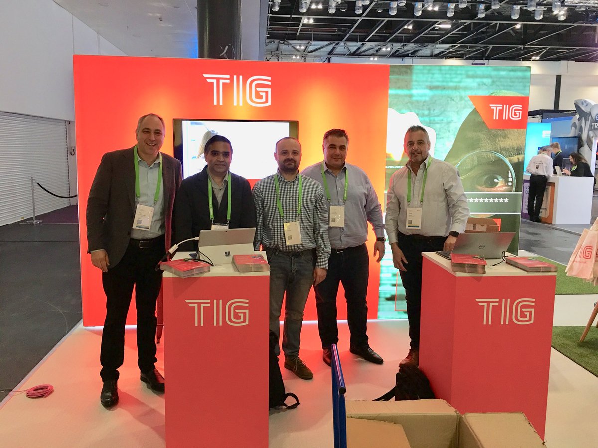 DesLekerman's tweet photo. Come and visit @TIGCloudService #FutureDecoded #securityinthecloud https://t.co/4PNIAXzNJz