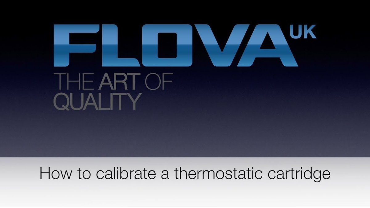 Did you know that a Flova thermostatic cartridge can be calibrated in under 2 minutes? ➜ buff.ly/2gKFPbS #bathroomdesign #PBGstyle