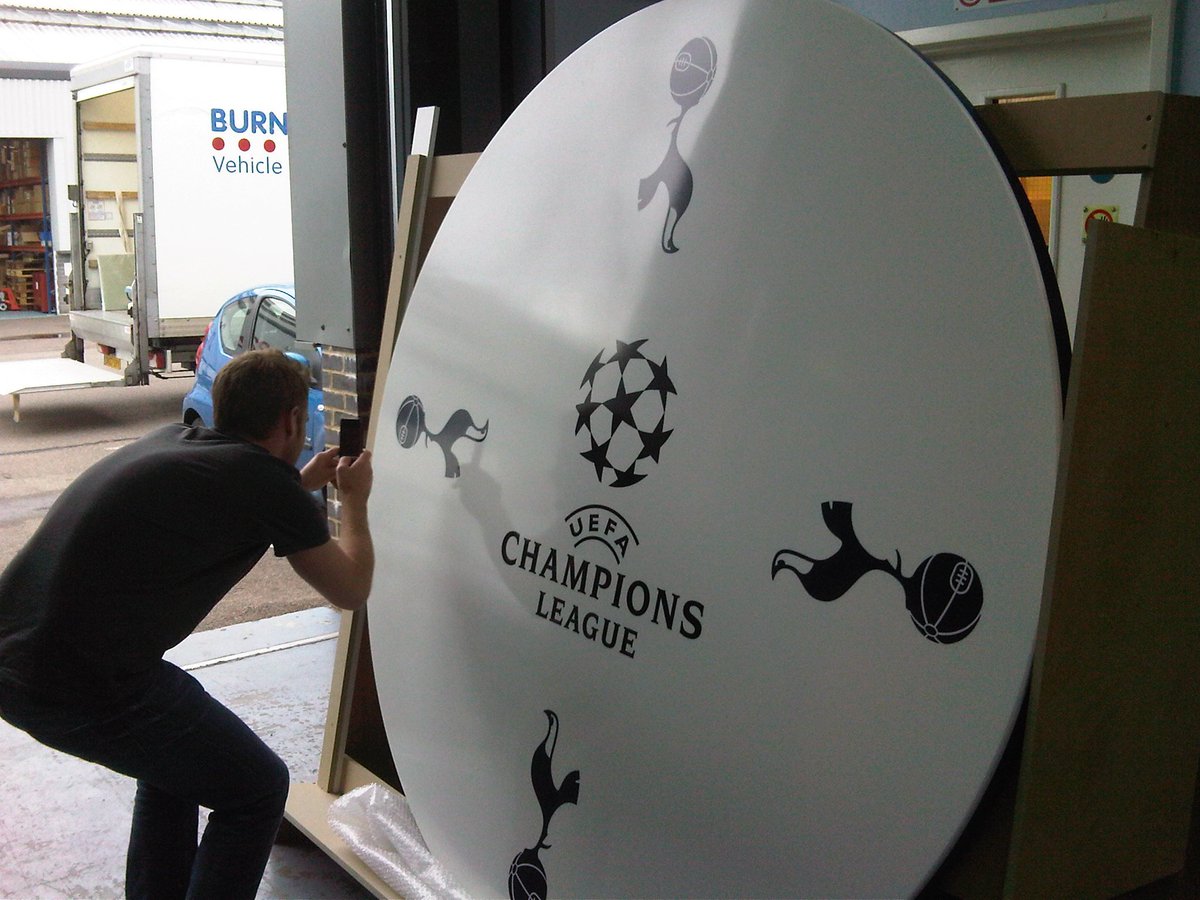 SolidSurfaces_'s tweet photo. #spurs #championsleague Back at wembley - Our corian table is out. We make corian worktops and #bespoke items https://t.co/IAASZSaKgY https://t.co/uyxaKZz2Of