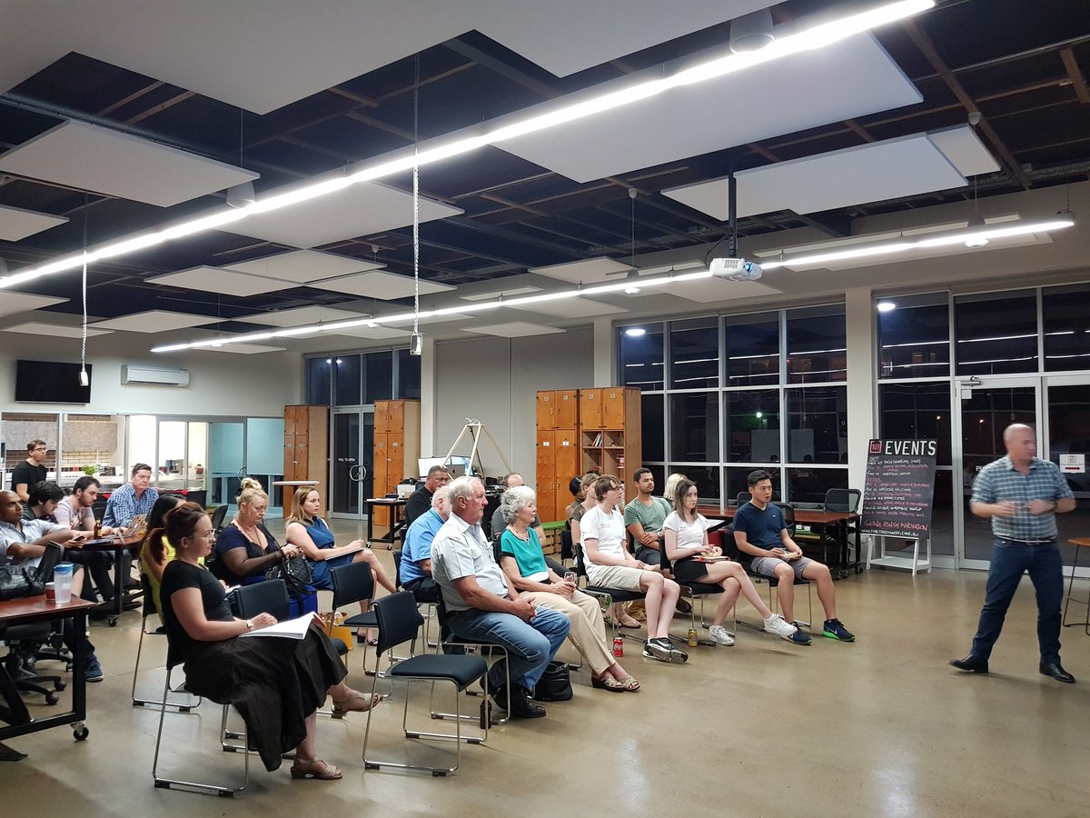 KidsWantU's tweet photo. Pens moving fast @FireStation101 with Llew @reloada sharing how to scale digtal businesses with a customer first,rather than tech focus https://t.co/a8RP5qGJPc